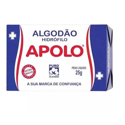 APOLO ALGODAO 25G CX