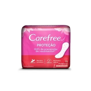 CAREFREE ABSORVENTE PROTECAO C/PERFUME L80P60