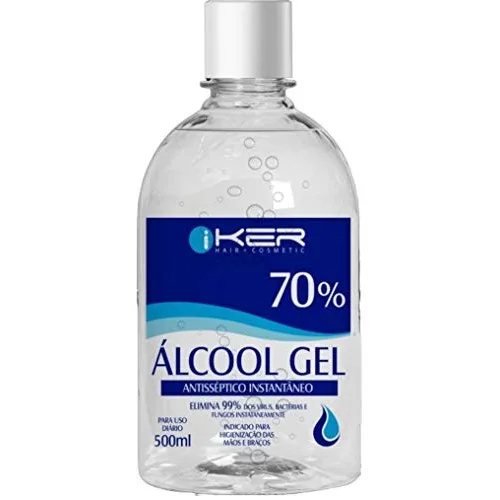 IKER ALCOOL GEL 500ML 70
