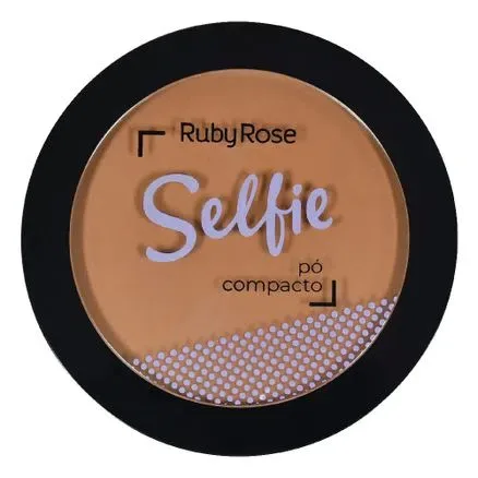 RUBY ROSE PO COMPACTO SEILFIE CHOCOLATE ESCURO