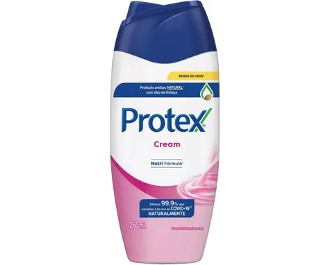 PROTEX SABONETE LIQ 250ML CREAM