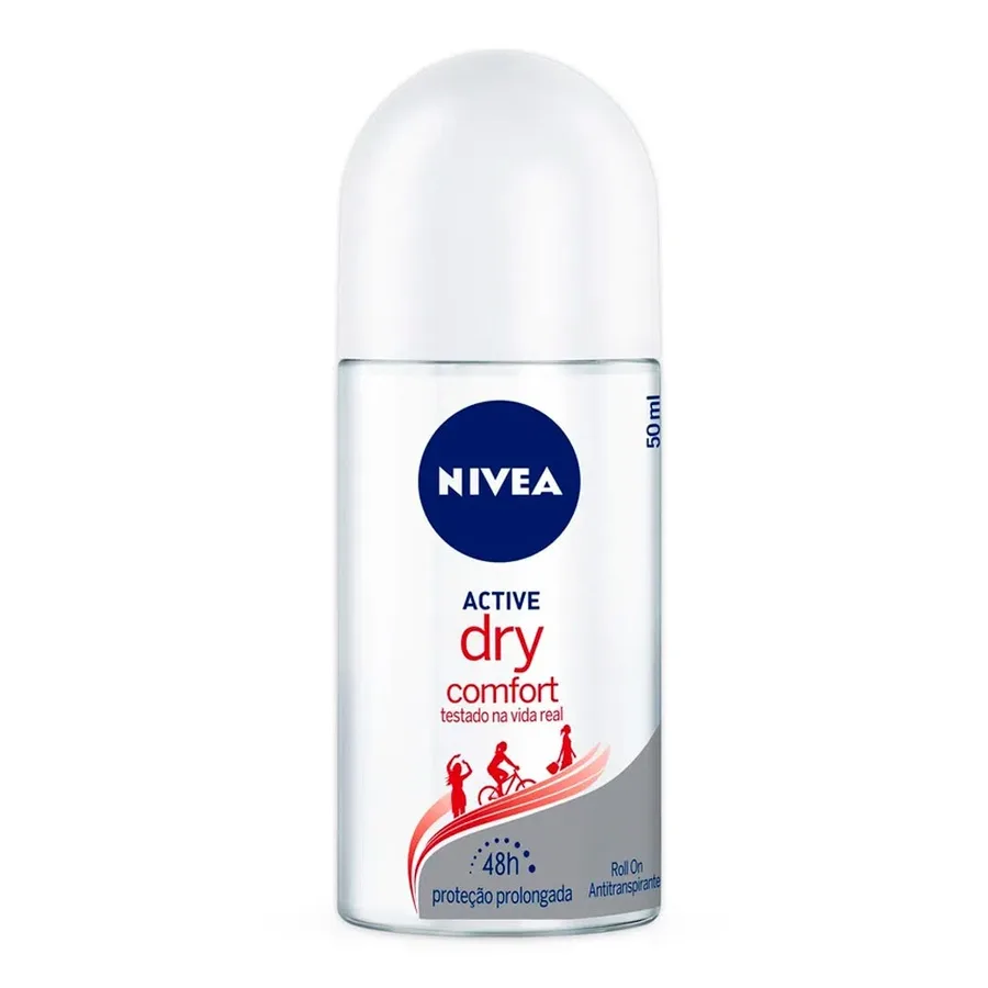 NIVEA DESODORANTE ROL 50ML FEM DRY COMFORT