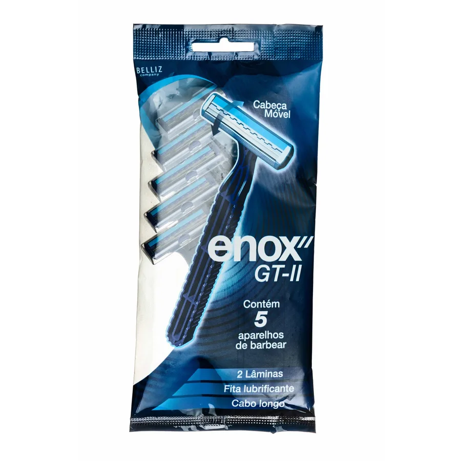 BELLIZ ENOX APARELHO DESCARTAVEL GT2 FEM C/5UN