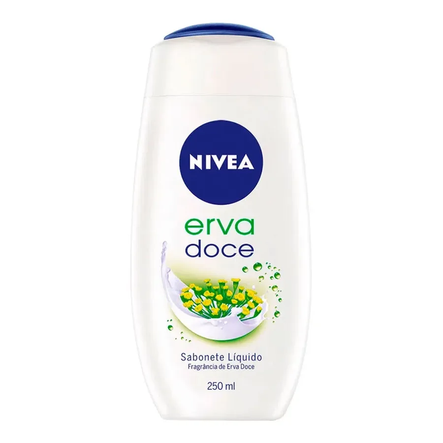 NIVEA SABONETE 250ML LIQ ERVA DOCE