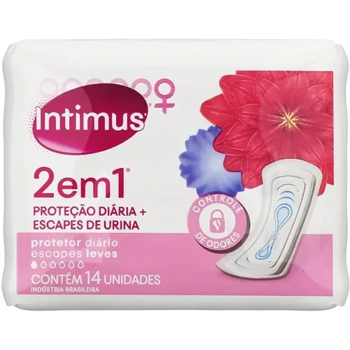 INTIMUS PROTECAO DIARIA 14UN 2EM1