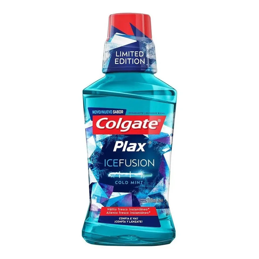 COLGATE PLAX ANTISSEP 250ML ICE FUS COLD MIN