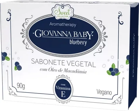 GIOVANNA BABY SABONETE 90G BLUEBERRY