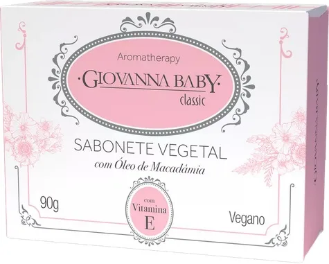 GIOVANNA BABY SABONETE 90G CLASSIC ROSA