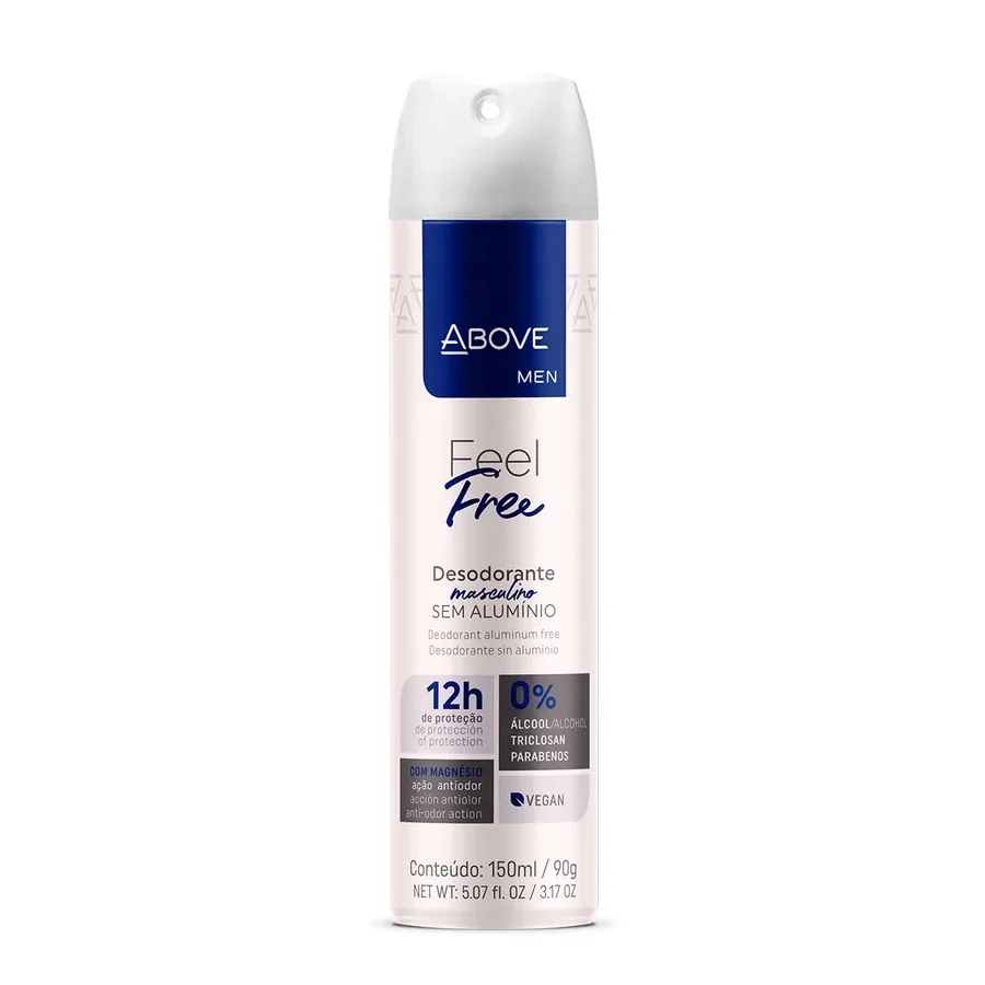 ABOVE AEROSOL 90G MEN FEEL FREE S/AL