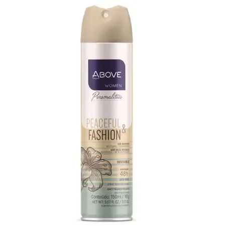 ABOVE AEROSOL 90G PERSONAL PEACEFUL FASHION