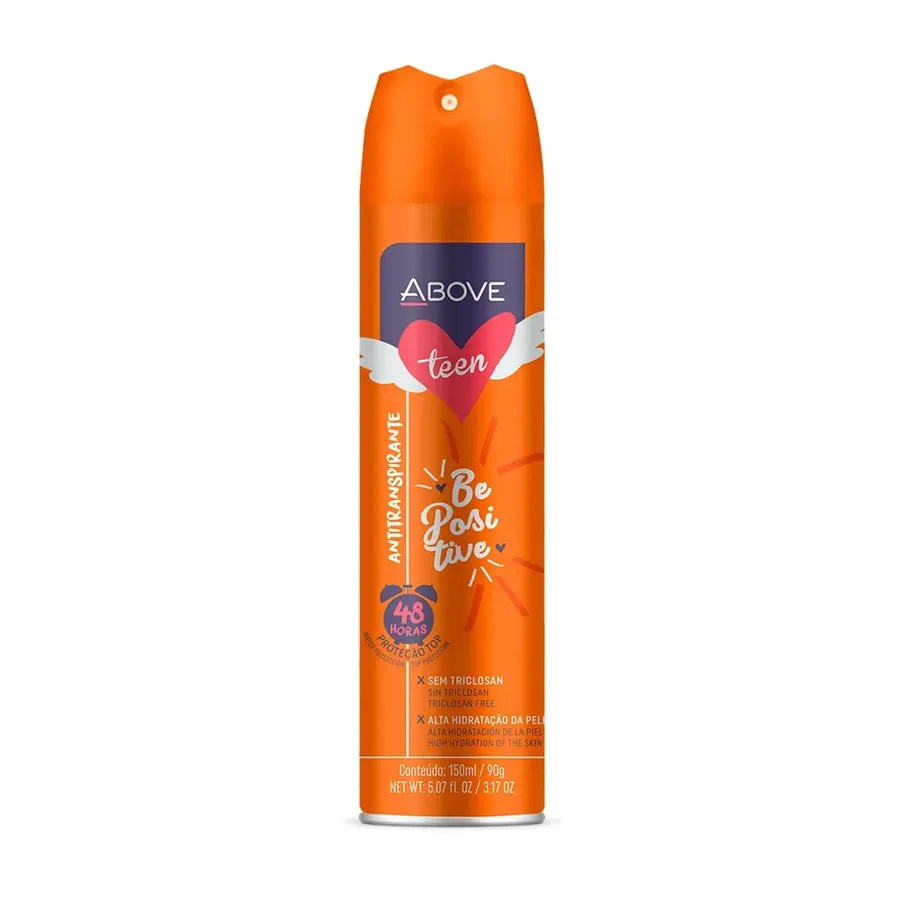 ABOVE AEROSOL 90G TEEN BE POSITIVE