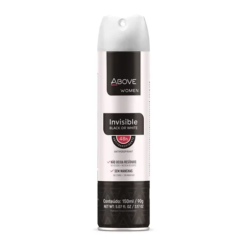 ABOVE AEROSOL 90G WOMEN INVISIBLE
