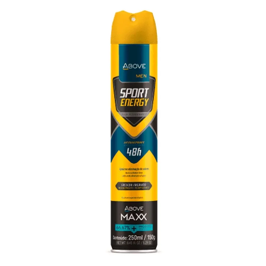 ABOVE AEROSOL 150G MAXX CLASSICO ENERGY MEN