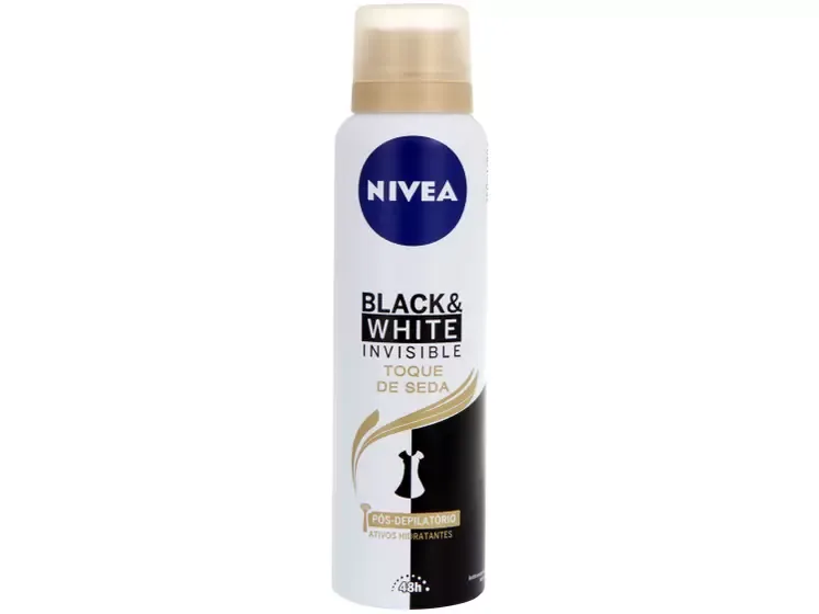 NIVEA AEROSOL 150ML FEMININO BLACK WHITE INV TSEDA