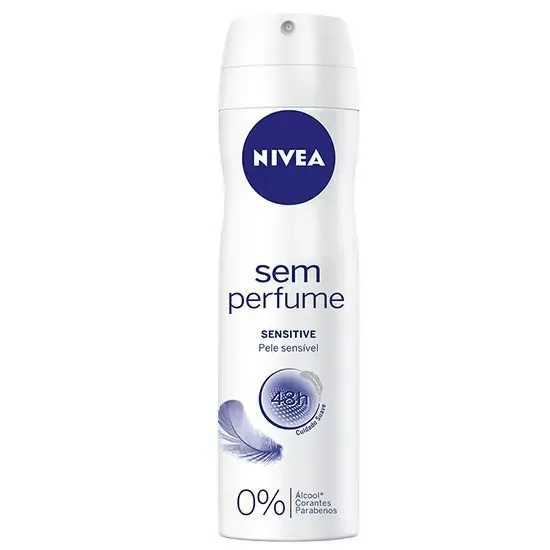 NIVEA AEROSOL 150ML FEMININO S/PERFUME SENSITIVE