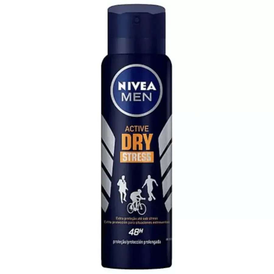 NIVEA AEROSOL 150ML MEN DRY ACTIVE STRESS