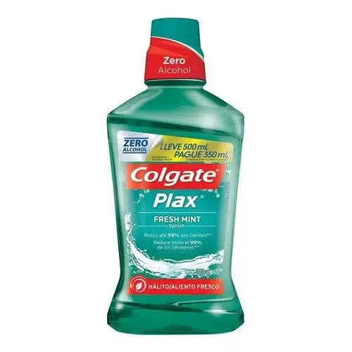 COLGATE PLAX ANTISSEP 500ML FRESH MINT L500P350