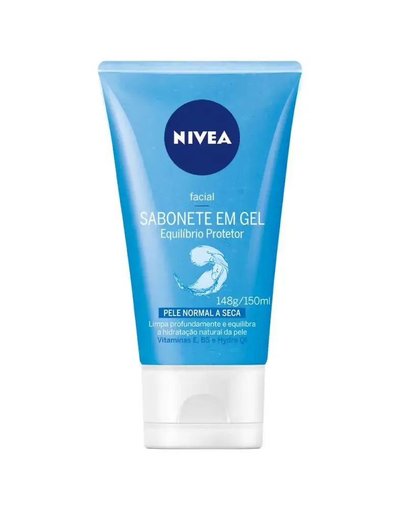 NIVEA SABONETE GEL 150G FACIAL EQUILIBRIO PROTECAO