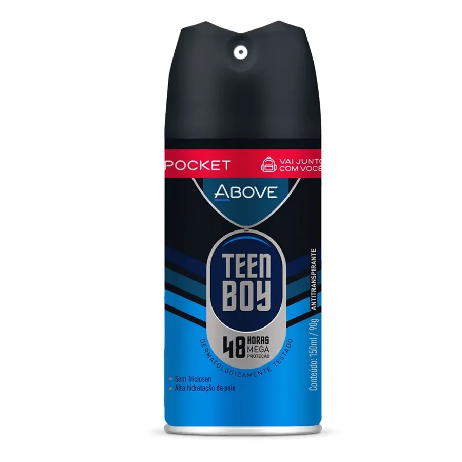ABOVE AEROSOL 50G POCKET TEEN BOY
