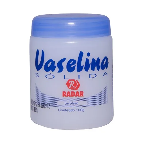 RADAR VASELINA SOLIDA BRANCA 100G