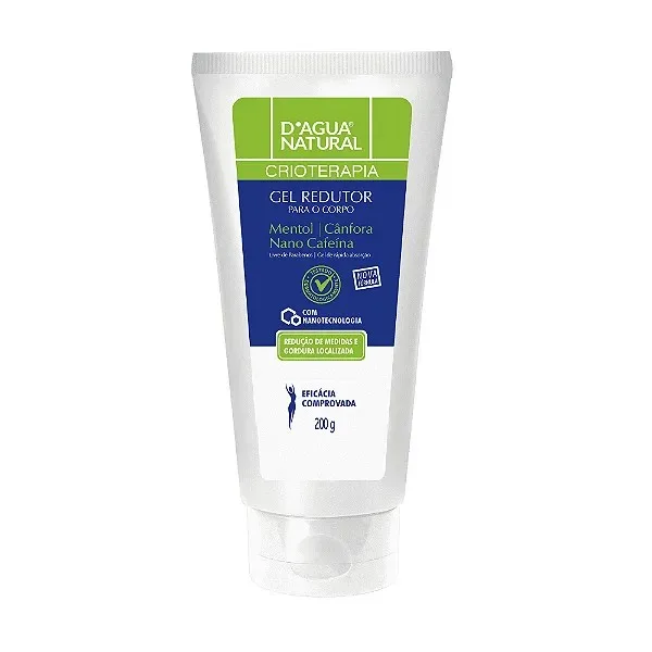 DAGUA NATURAL GEL REDUTOR CAFEINA 200G