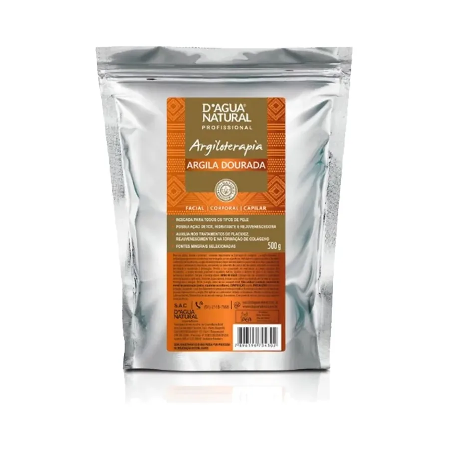 DAGUA NAT ARGILA 500G DOURADA CLAREADORA