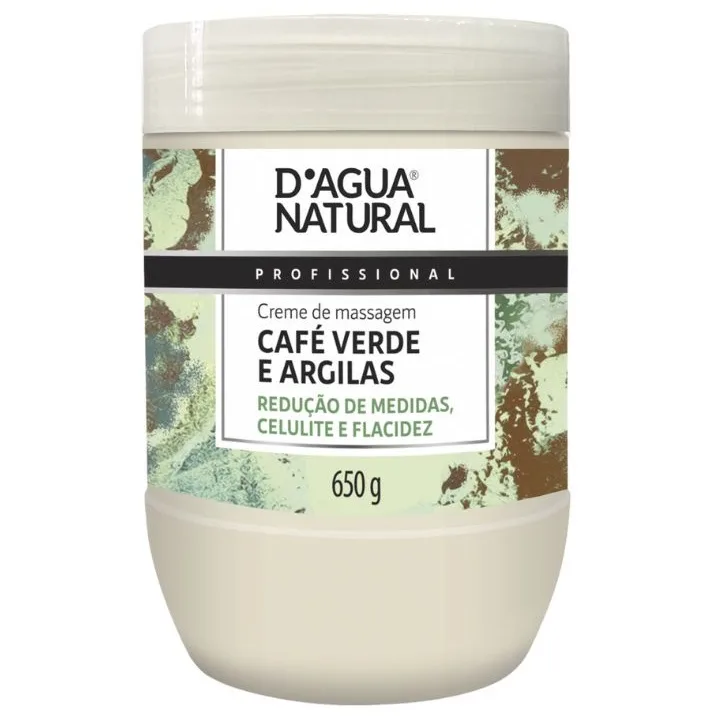 DAGUA NATURAL CR 650G MASSA CAFE VERDE E ARGILAS