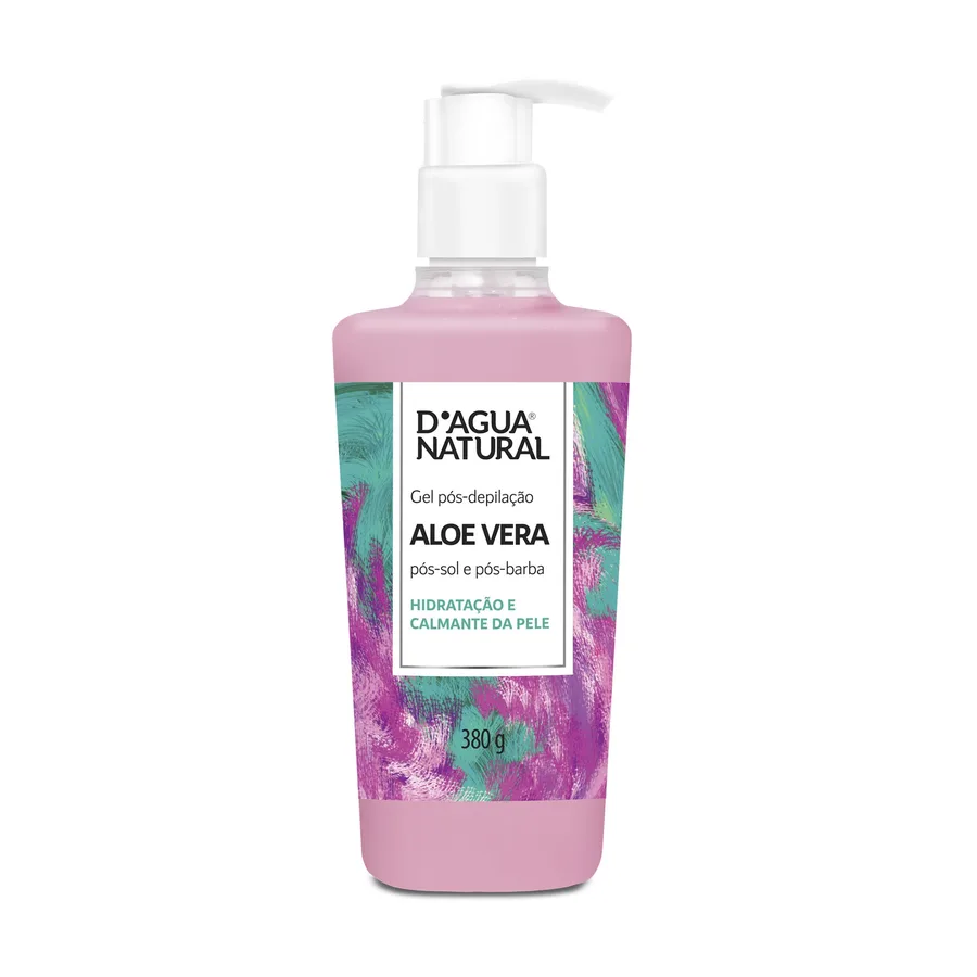 DAGUA NATURAL GEL 380G POS DEPILACAO