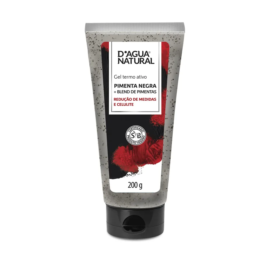 DAGUA NATURAL GEL 5G TERMO PIMENTA NEGRA AMOSTRA