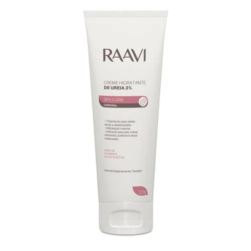 RAAVI CR 220G HIDRATANTE CORPORAL UREIA 3