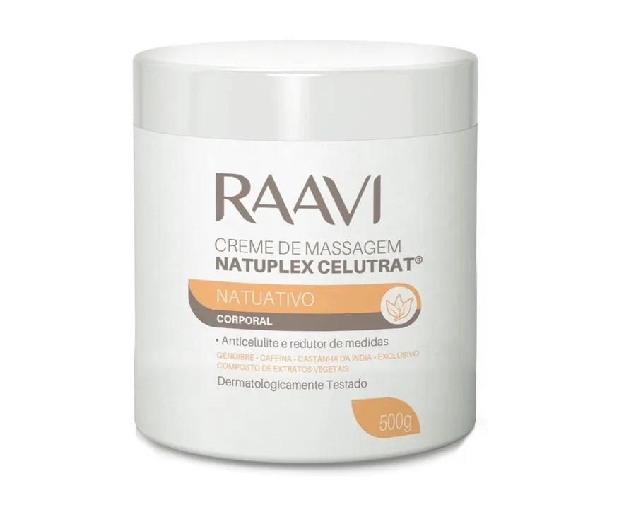RAAVI CR 500G MASSAGEM NATUPLEX