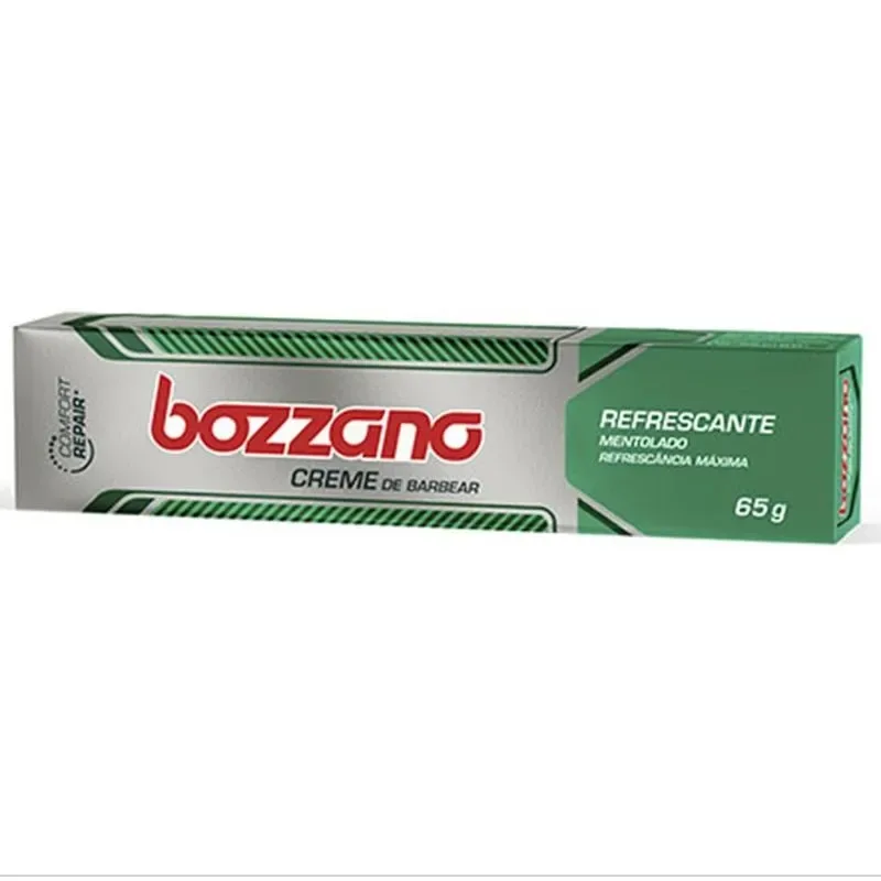 BOZZANO CREME DE BARBEAR MENTOLADO 65G