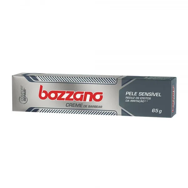 BOZZANO CREME DE BARBEAR PELE SENSIVEL 65G