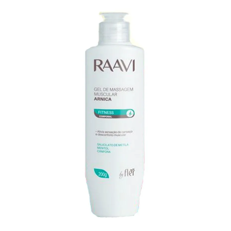RAAVI GEL 200G MASSAGEM MUSCULAR
