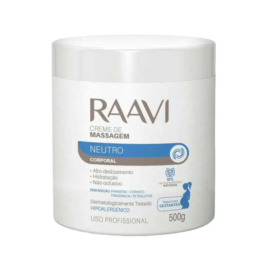 RAAVI CR 500G MASSAGEM NEUTRO