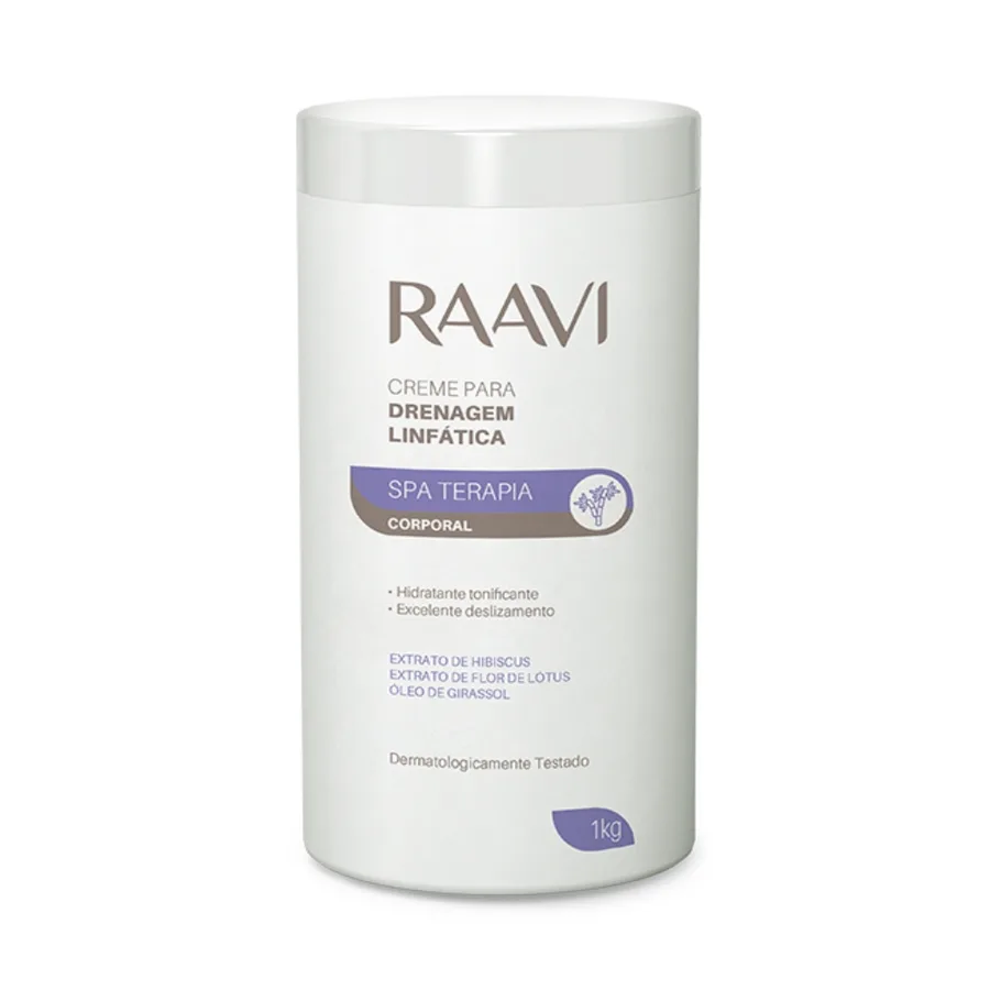 RAAVI CR 1KG DRENAGEM LINF HIBISCUS FLOR DE LOTUS
