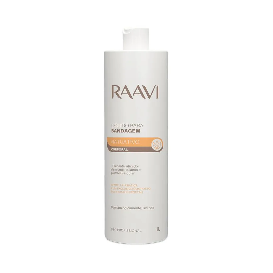 RAAVI LIQUIDO 1L P/BANDAGEM NATUATIVO