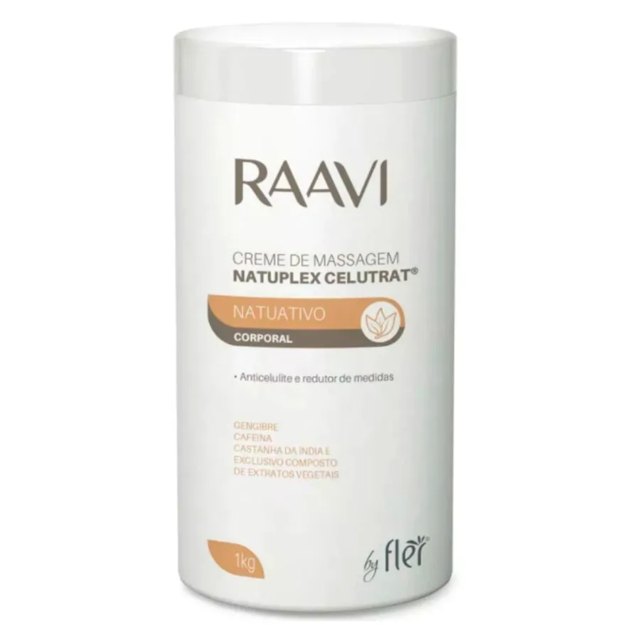 RAAVI CR 1KG MASSAGEM CORPORAL NATUPLEX