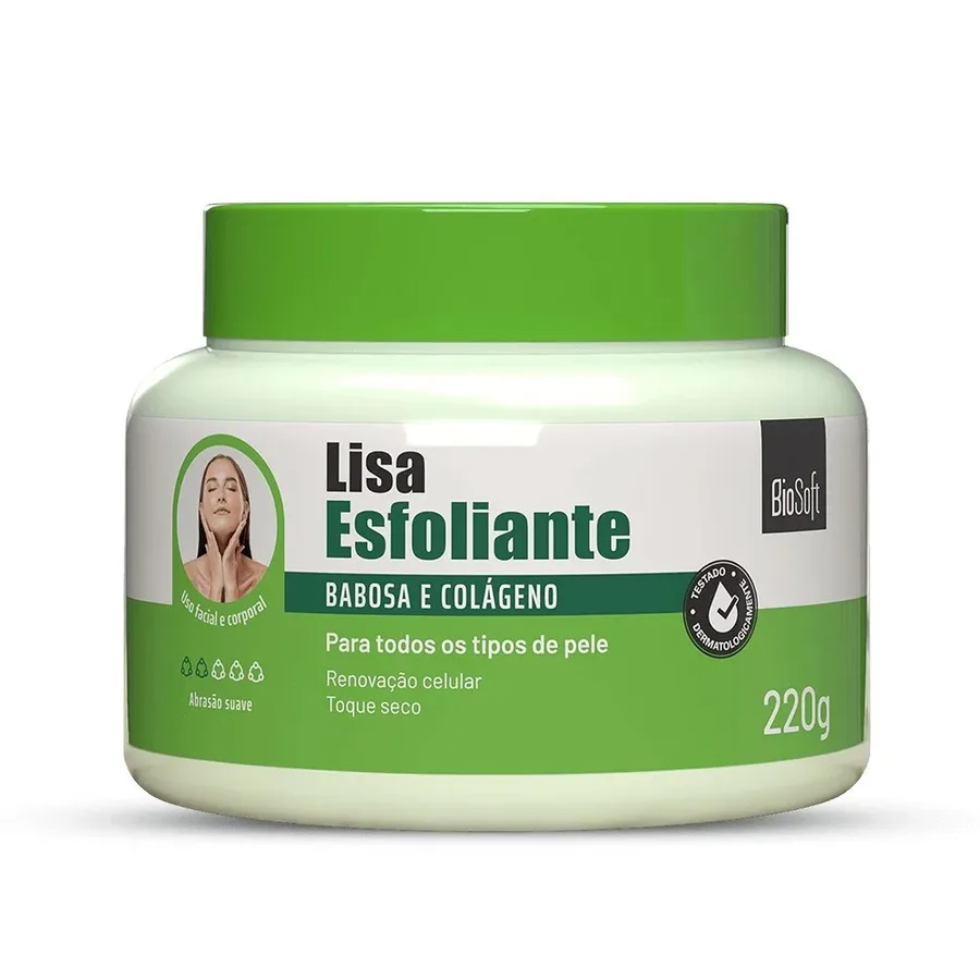 SOFTHAIR CR 220G ESFOLIANTE BABOSA E COLAG BIOSOFT