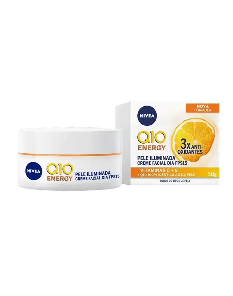 NIVEA CR 50G ANTISSINAIS Q10 VITAMINA C