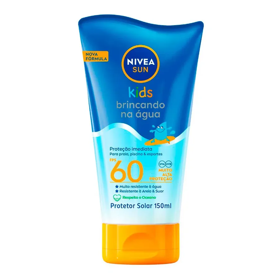 NIVEA PROTETOR SOLAR 150ML F60 SUN KIDS