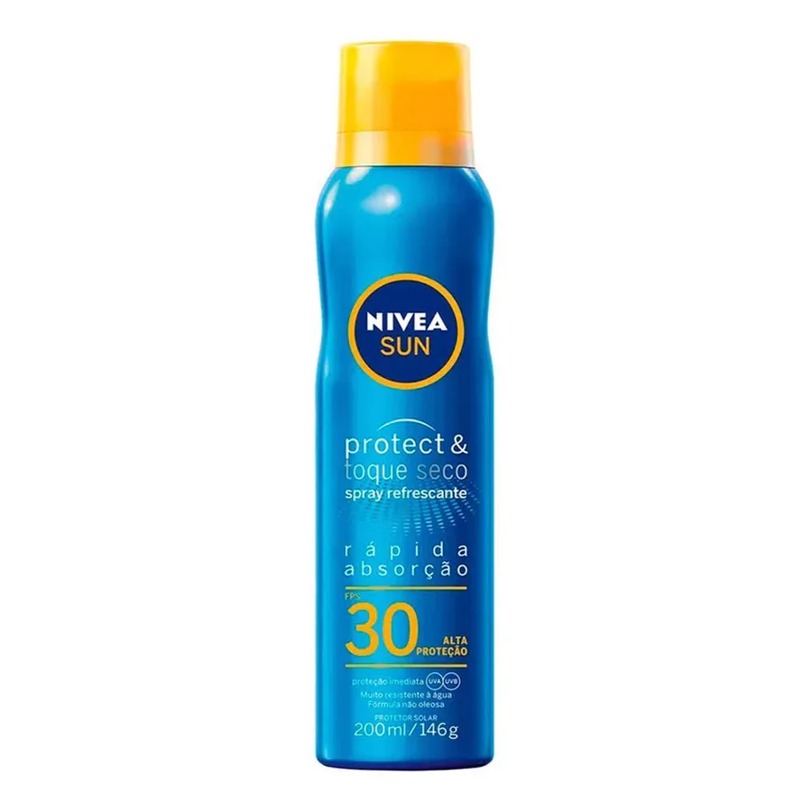 NIVEA PROTETOR SOLAR 200ML SUN F30 PROTECT TQ SECO