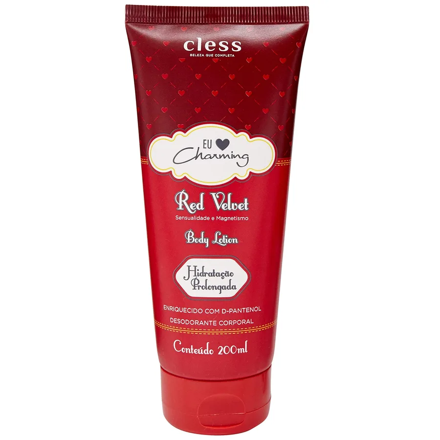 CLESS LOCAO 200ML CHARMING RED VELVET