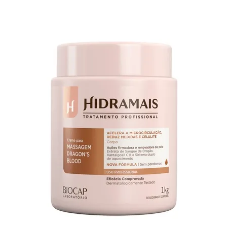 HIDRAMAIS CR MASSAGEM 1KG DRAGON BLOOD