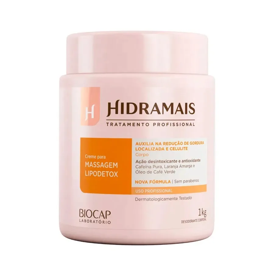 HIDRAMAIS CR 1KG MASSAGEM LIPDETOX