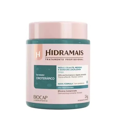 HIDRAMAIS CREME 1KG MASSAGEM CRIOTERAPICO