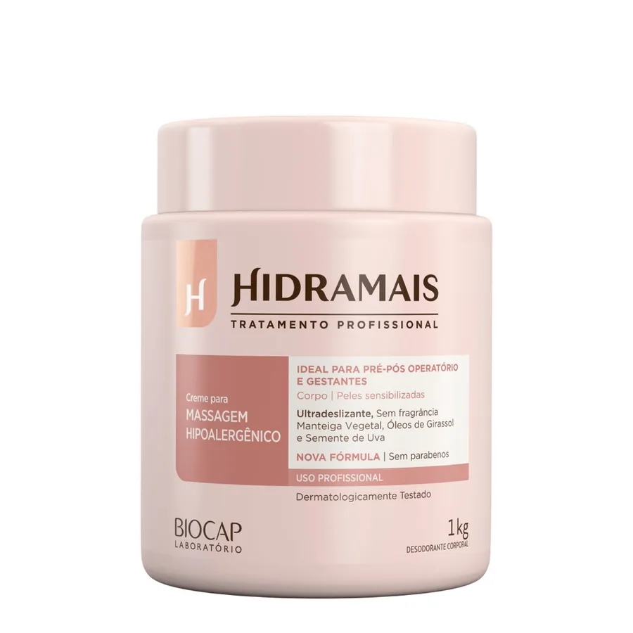 HIDRAMAIS CREME 1KG MASSAGEM HIPO ULTRA
