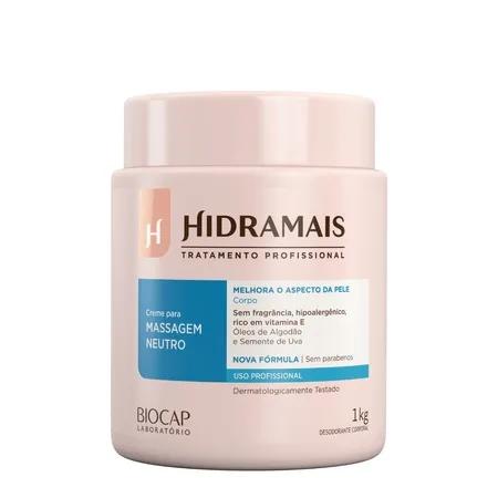 HIDRAMAIS CR 1KG MASSAGEM NEUTRO