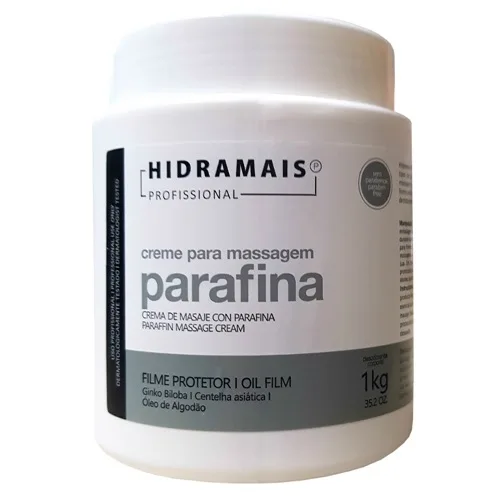 HIDRAMAIS CREME 1KG MASSAGEM PARAFINA