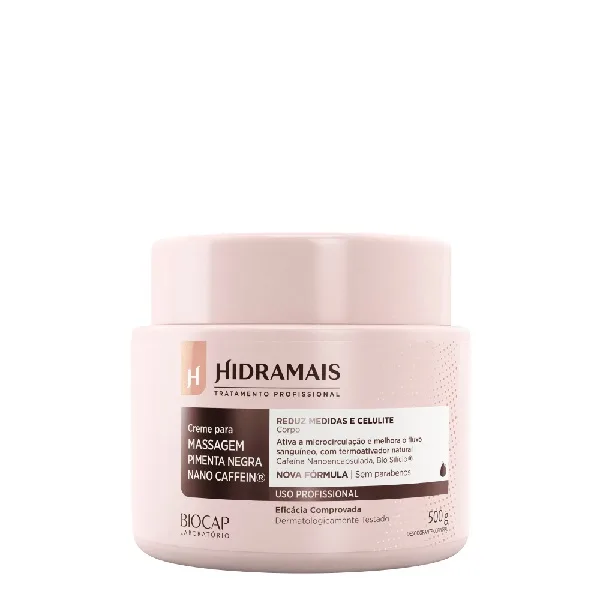 HIDRAMAIS CR 500G DESO MASS P NEGRA NANOCAFFEIN